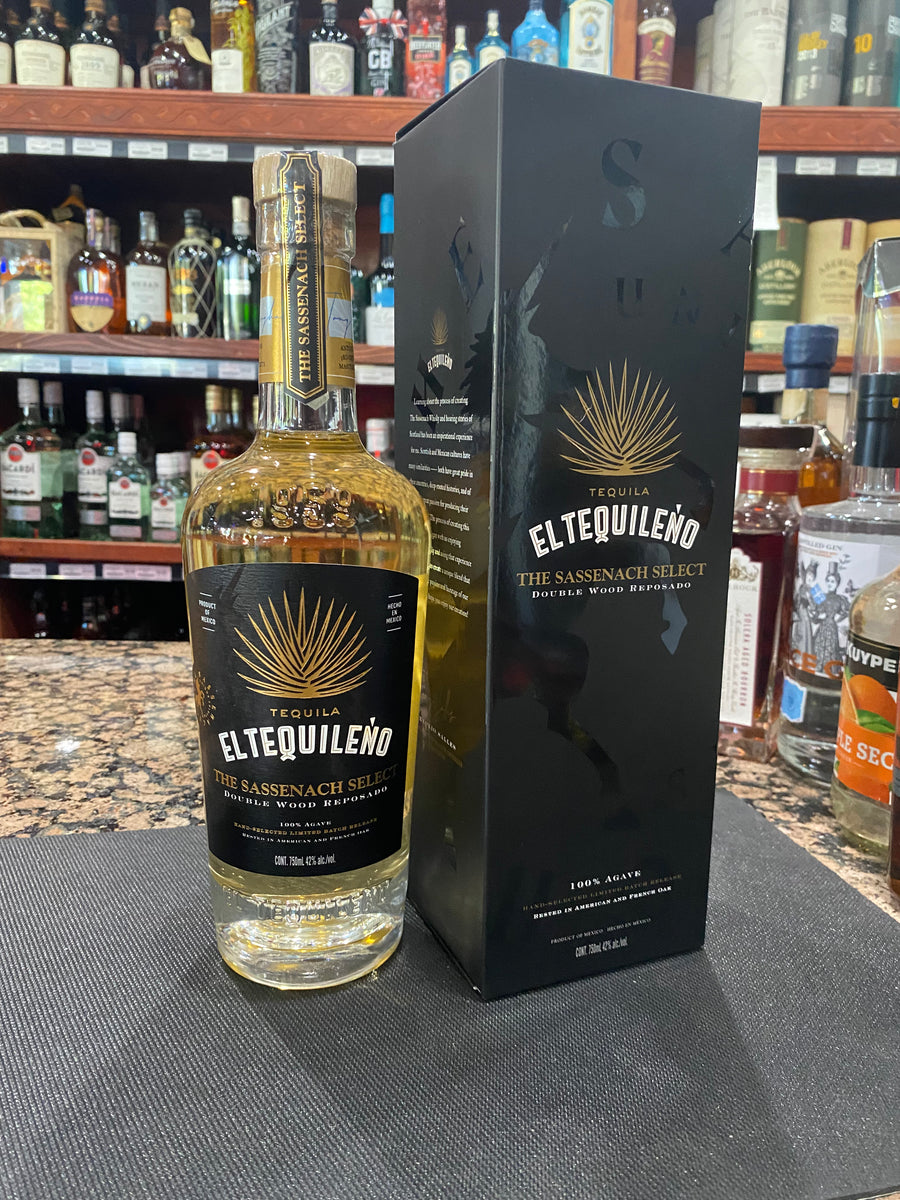 El Tequileno The Sassenach Select Double Wood Reposado Tequila 750ml 9678