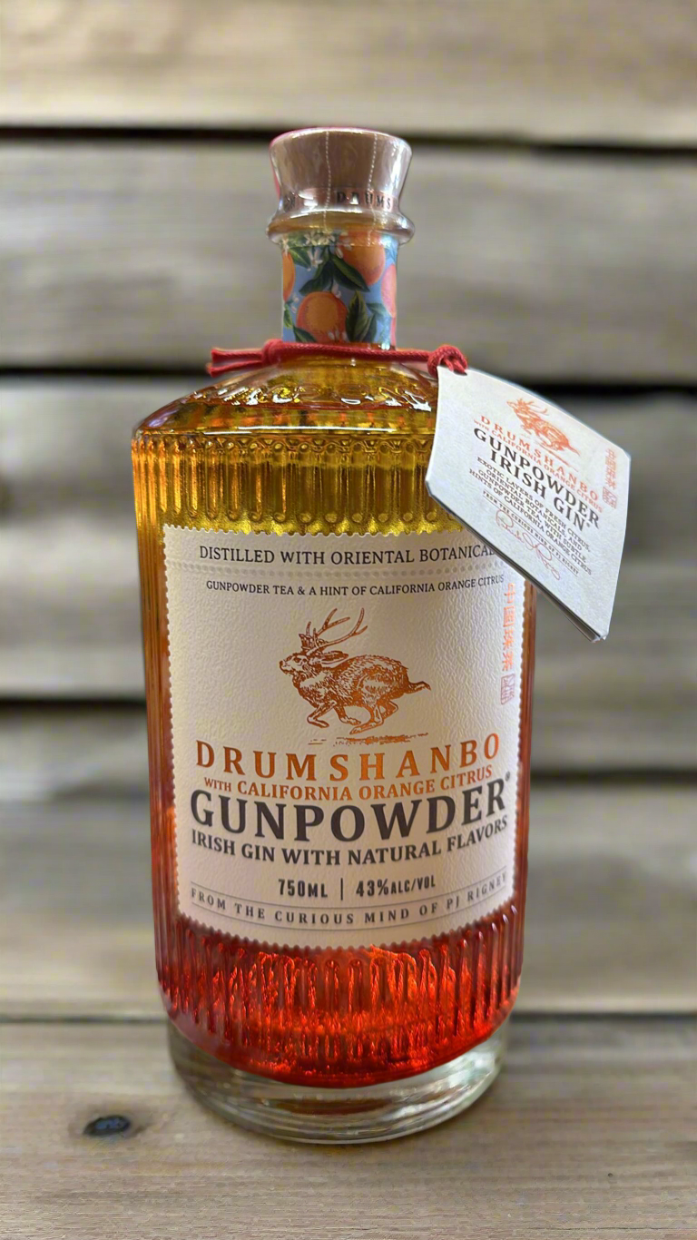 Drumshanbo with Californian Orange Citrus Gunpowder Irish Gin 750ml