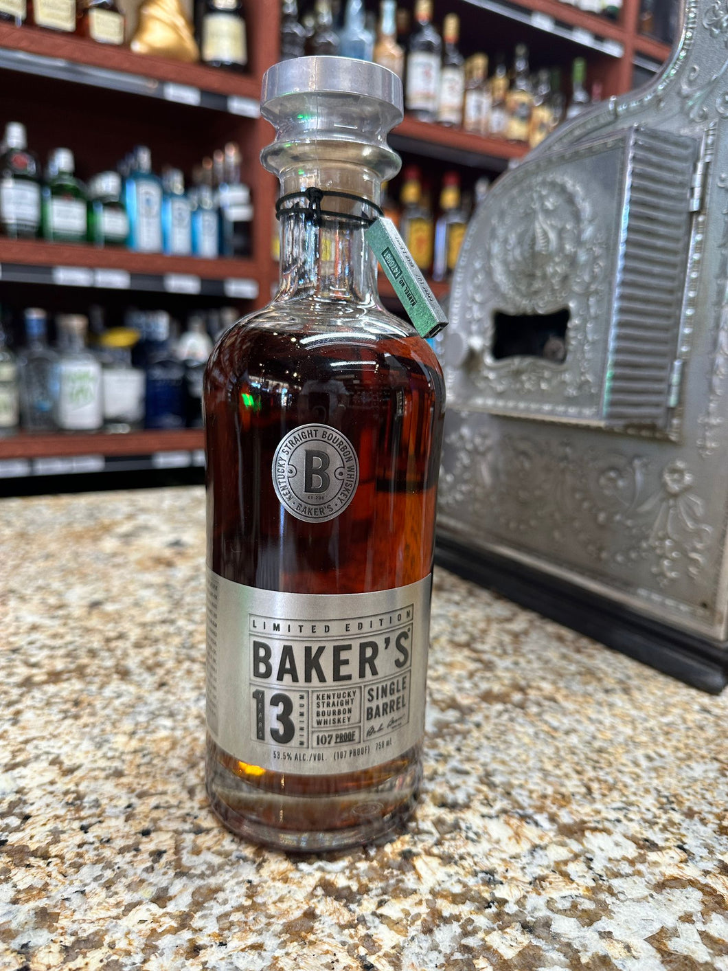 Baker's Single Barrel 13 Year Old Limited Edition Kentucky Straight Bourbon Whiskey 750ml