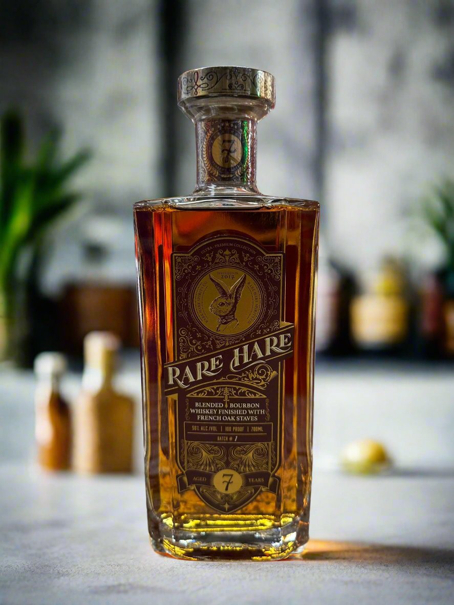 2017 Rare Hare 7 Year Old French Oak Stave Finish Bourbon Whiskey 700ml