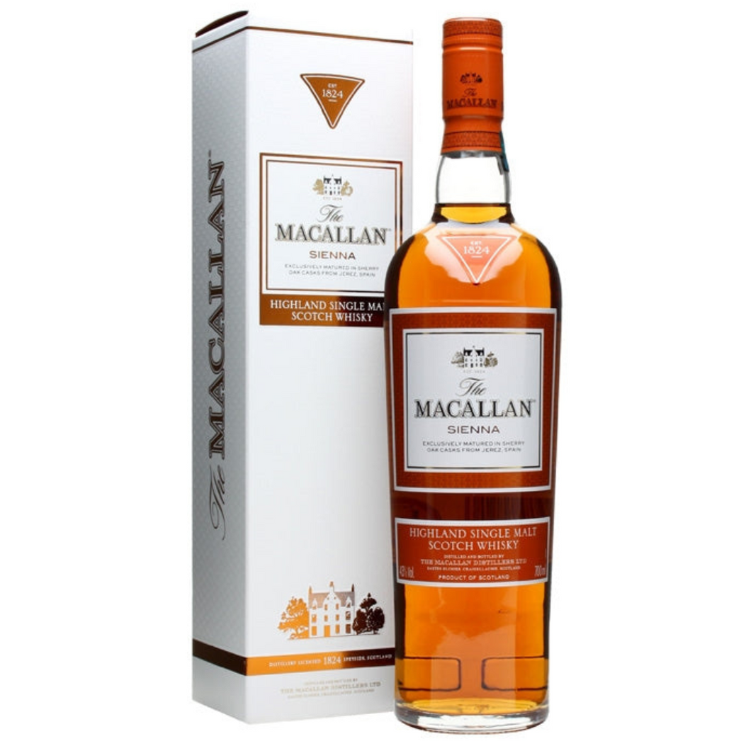 1824 Macallan Series Sienna Single Malt Scotch Whisky 750ml