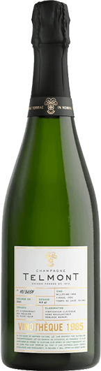 1985 Telmont Vinotheque Millesime Champagne 750ml