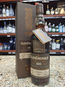 1993 Glendronach 28 Year 104.6 Proof Highland Cask #4197 Single Malt Scotch Whiskey 700ml