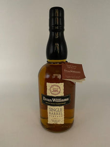 2009 Evan Williams Single Barrel Vintage Bourbon Whiskey 750ml