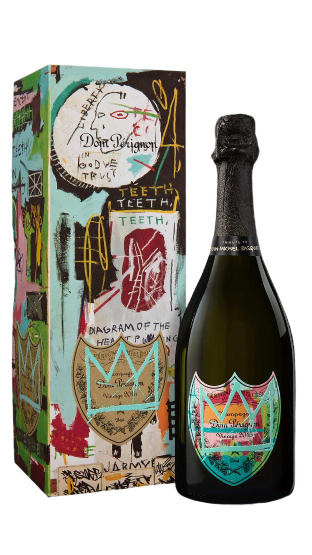 2015 Dom Perignon Jean Michel Basquiat Tribute Vintage Brut 750ml