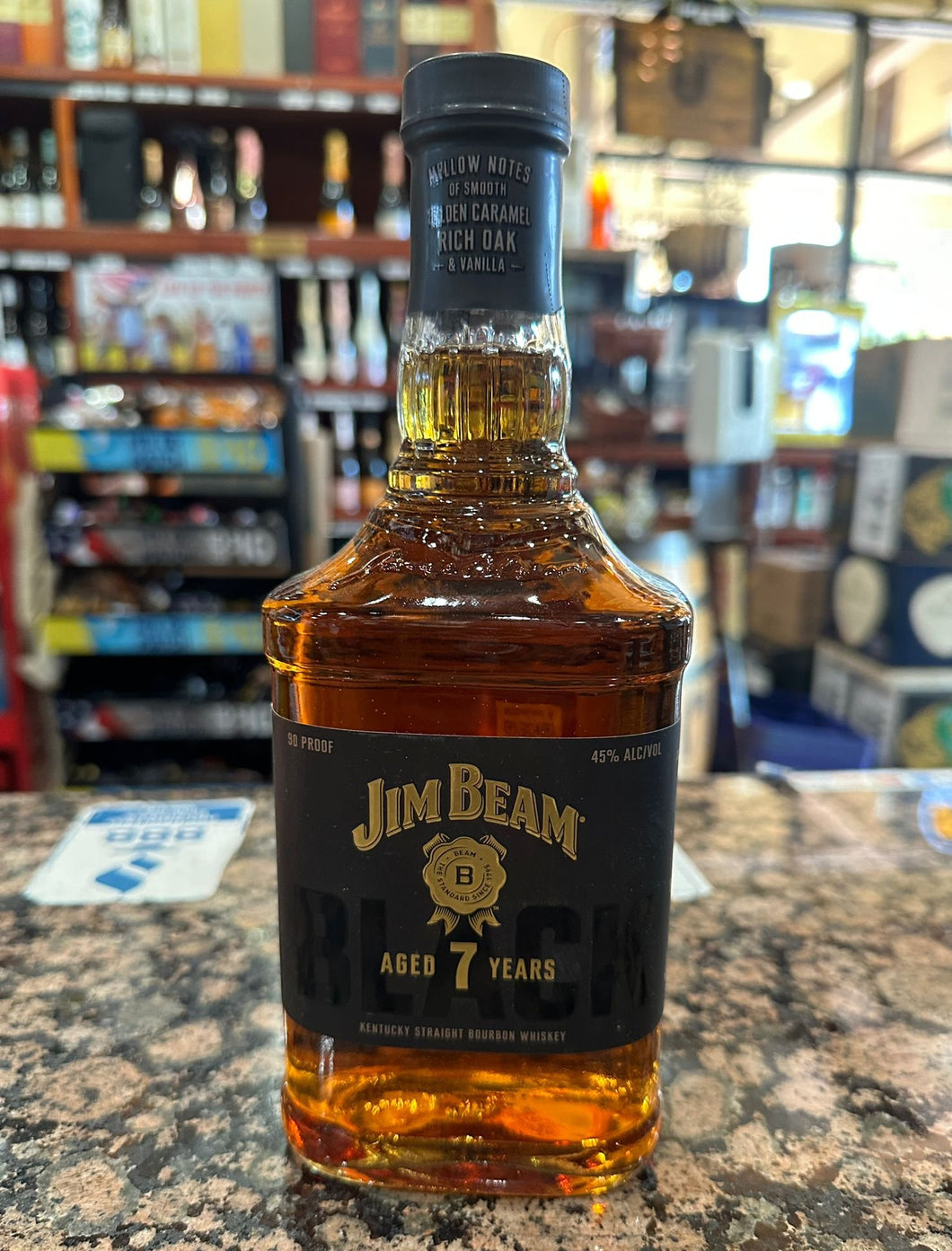 Jim Beam Black 7 Old Year Kentucky Straight Bourbon Whiskey 750ml