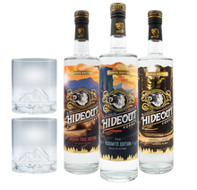 Load image into Gallery viewer, Hideout Vodka National Parks Edition Full Set 3-Pack Bundle
