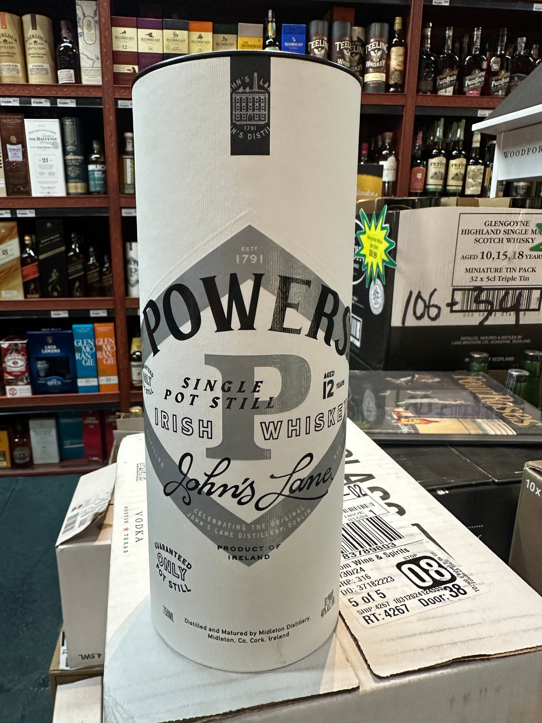 Powers John Lane Release 12 Year Old Single Pot Still Irish Whiskey