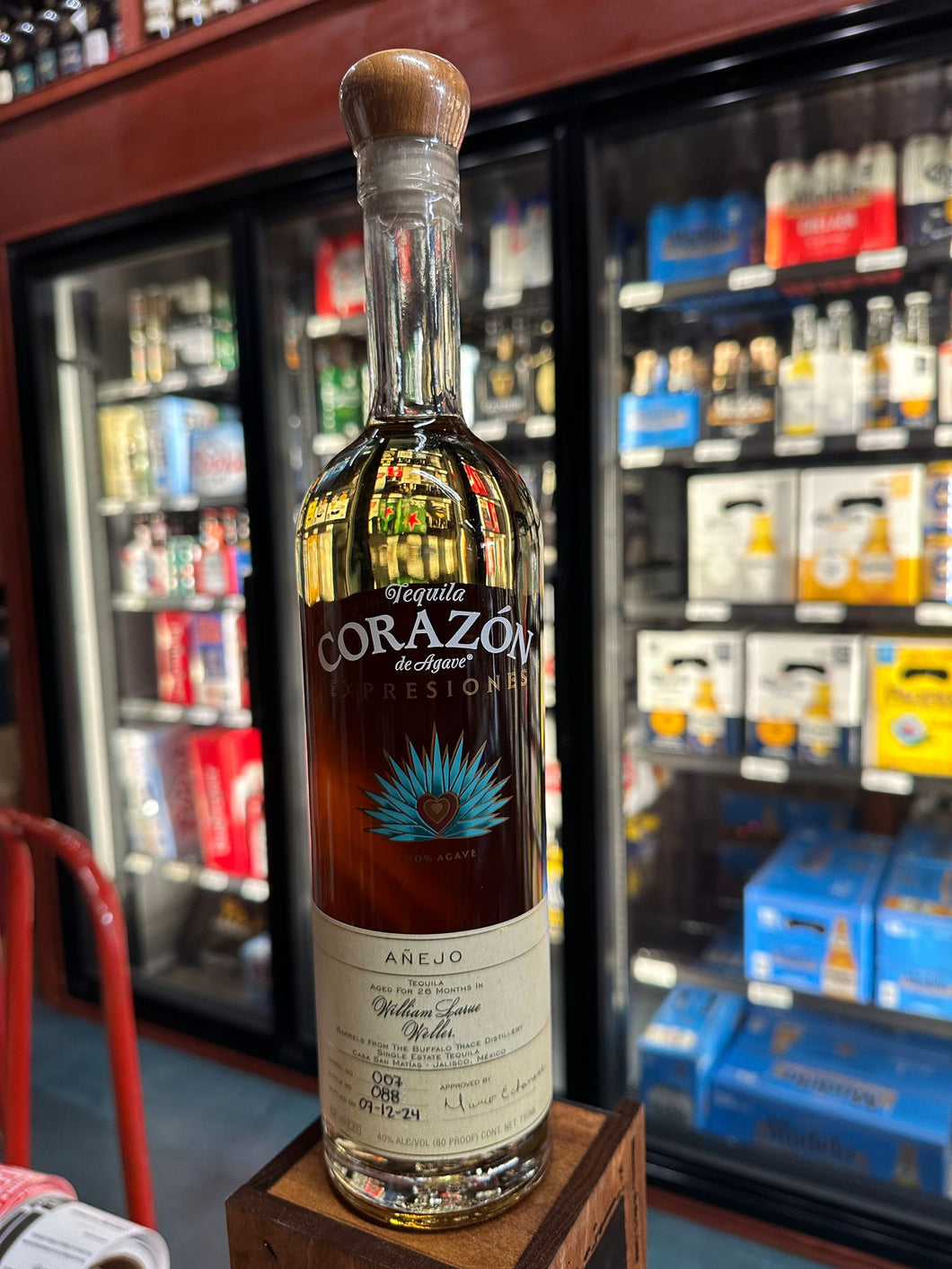 Corazon de Agave Expresiones William Larue Weller Barrels Anejo Tequila 750ml