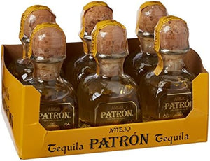 Patron Anejo Tequila 50ml 6-Pack Bundle