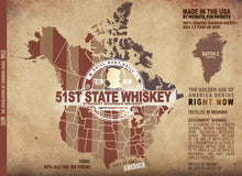 Load image into Gallery viewer, 51st State Bourbon Whiskey Limited Edition Collector&#39;s Bottle
