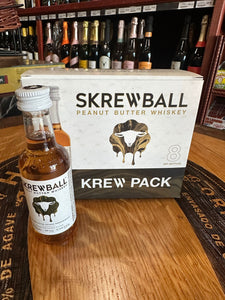 Skrewball Peanut Butter Whiskey 50ml Bottles 8-Pack