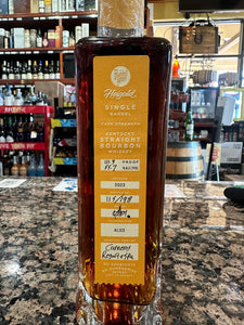 Rabbit Hole Alice Single Barrel Cask Strength Straight Bourbon Whiskey 750ml