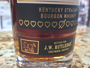 J. W. Rutledge Cream of Kentucky Cask Strength Kentucky Straight Bourbon Whiskey 750ml