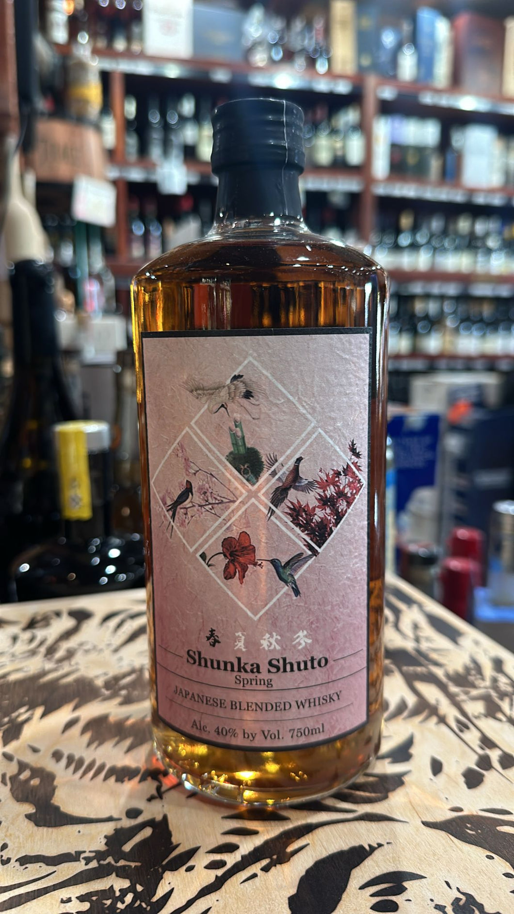 Shunka Shuto Spring Edition Japanese Blended Whisky 750ml