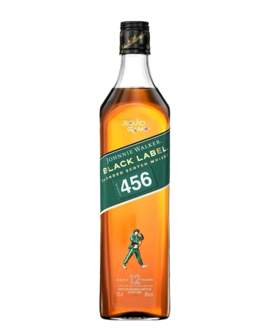 Johnnie Walker Black Label Squid Game Edition 12 Year Old Blended Scotch Whisky 750ml