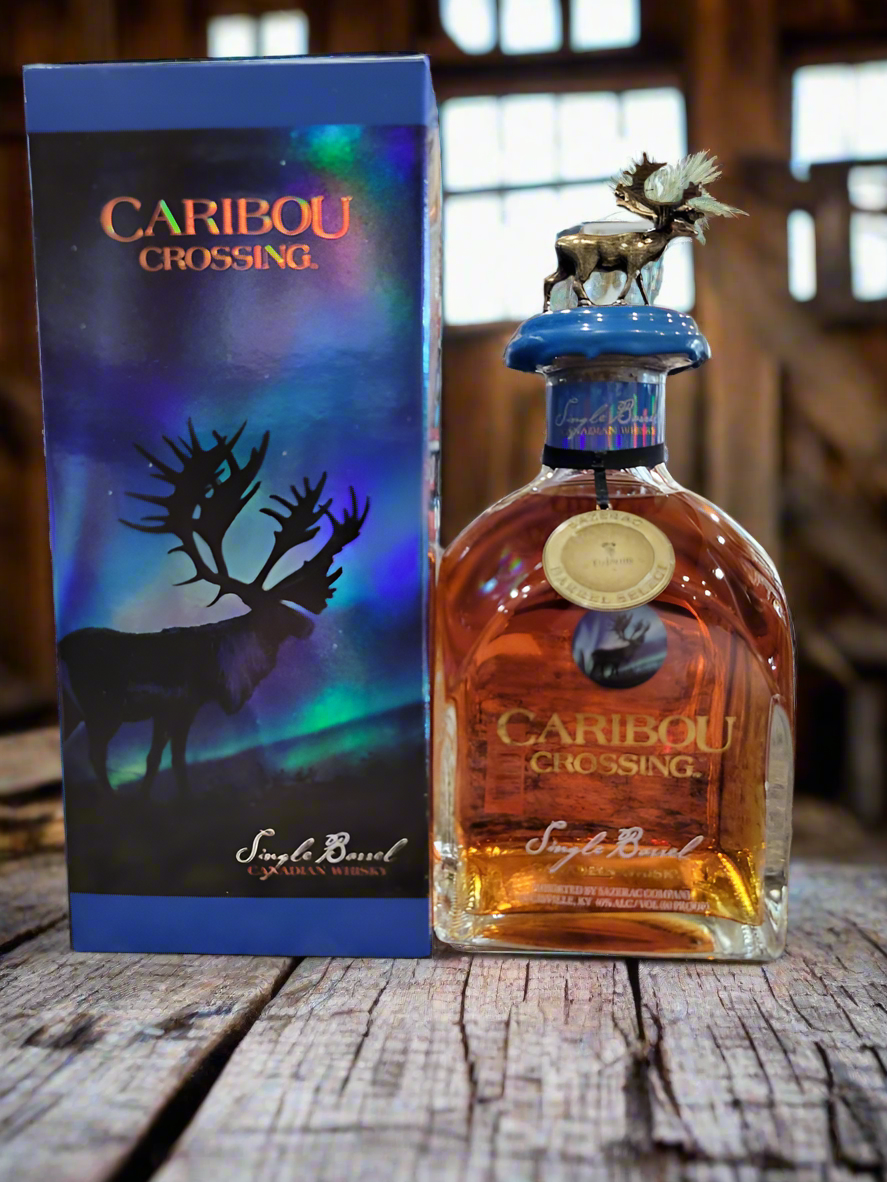 Caribou Crossing Single Barrel Folsom Wine & Sprits Store Pick Canadian Whiskey 750ml