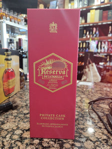 Jose Cuervo Reserva de la Familia Private Cask Anejo Tequila 750ml