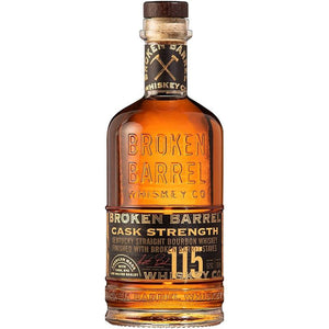 Broken Barrel Cask Strength Bourbon Whiskey 750ml