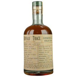 Buffalo Trace Experimental Collection Rice Bourbon Whiskey 750ml