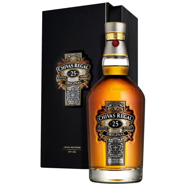 Chivas Regal 25 Year Old Blended Scotch Whisky 750ml