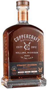 Coppercraft Distillery Straight Bourbon Whiskey 750ml