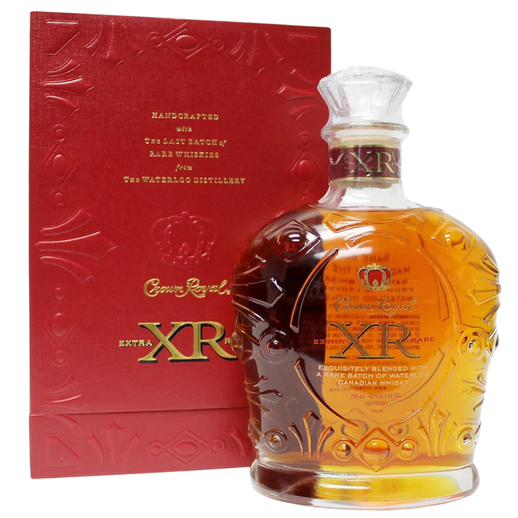 Crown Royal Red Waterloo Edition XR Extra Rare Canadian Whisky 750ml