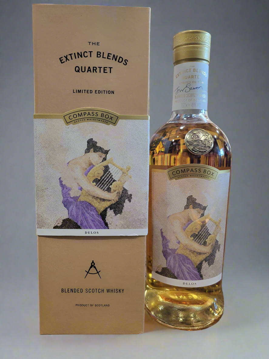 Compass Box The Extinct Blends Quartet Delos Limited Edition Blended Scotch Whiskey 750ml