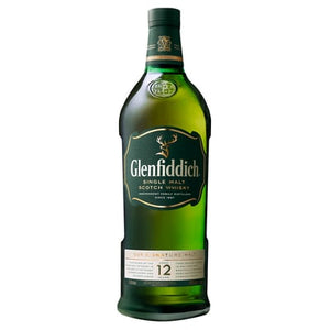 Glenfiddich 12 Year Old Single Malt Scotch Whisky 1.75Lt