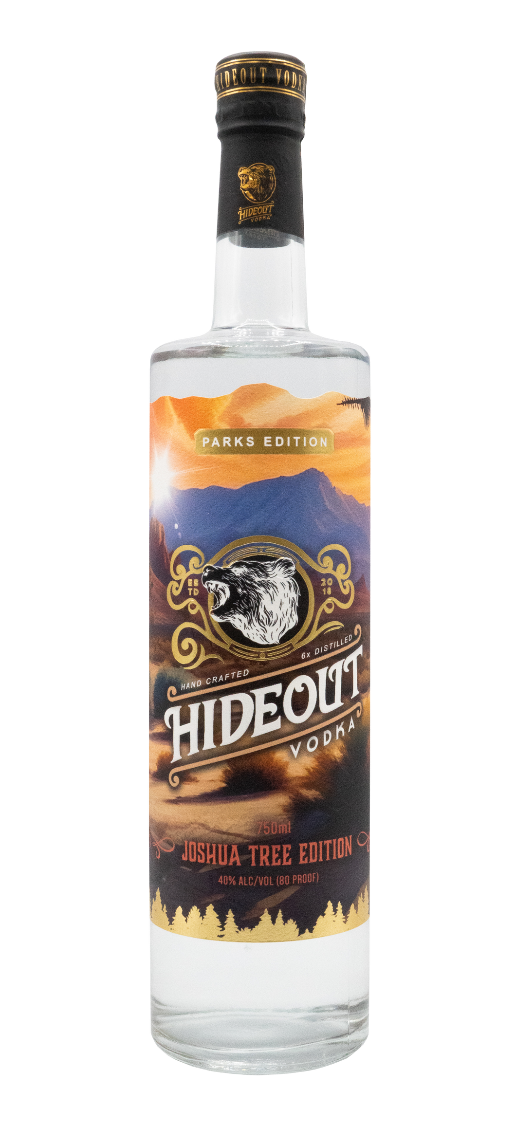 Hideout Vodka National Parks Jashua Tree Edition Vodka 750ml