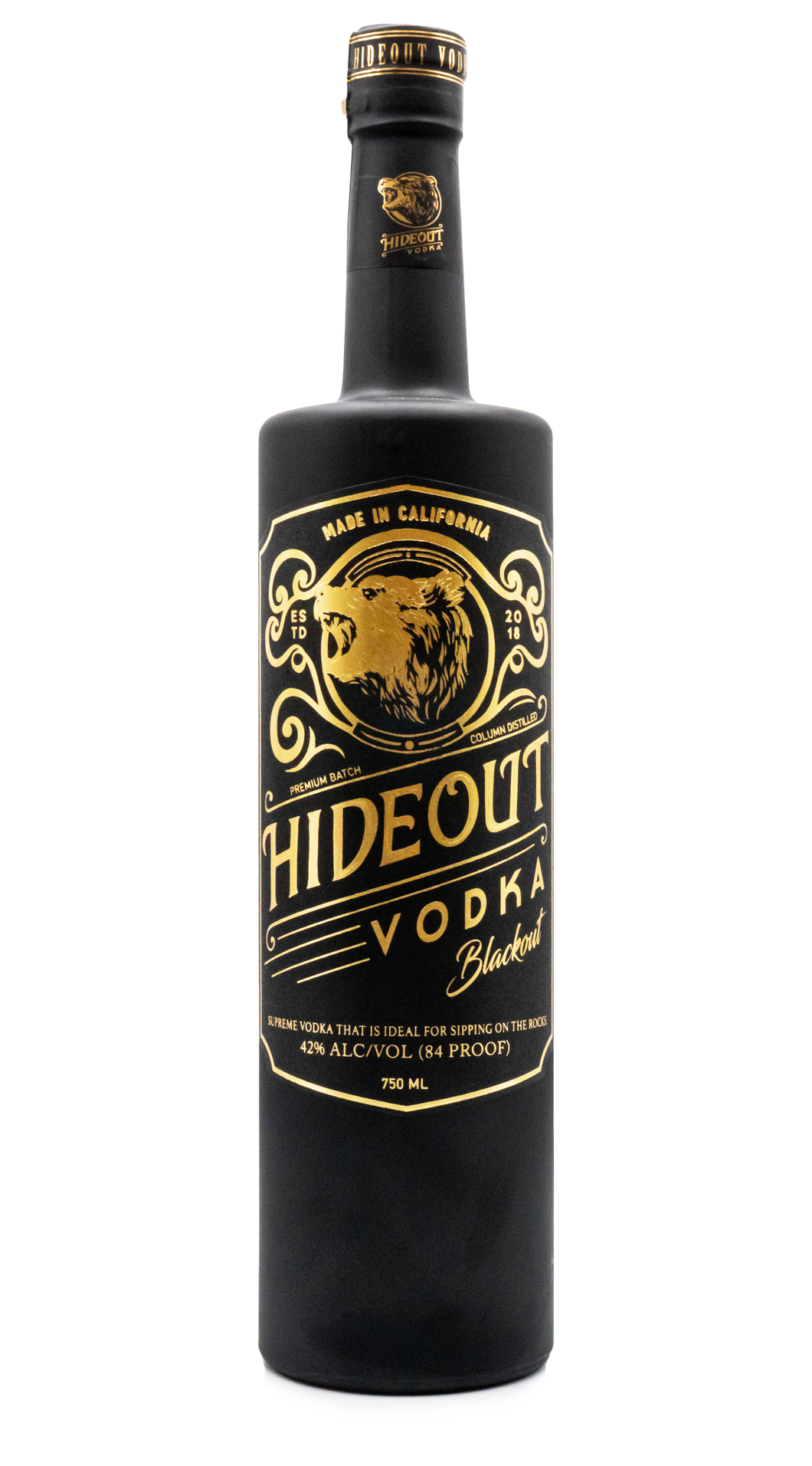 Hideout Blackout Vodka 750ml