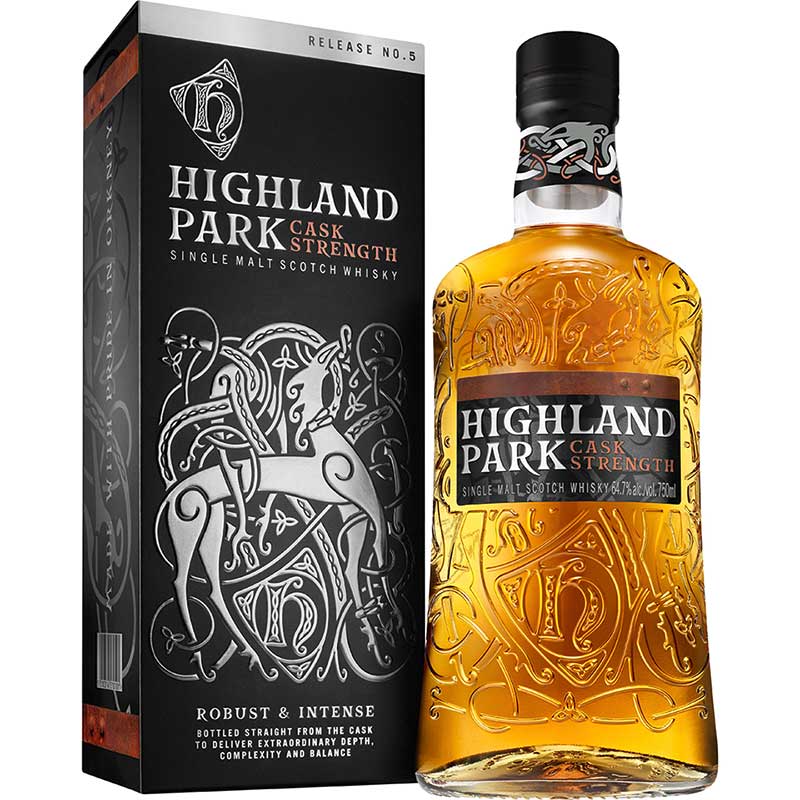 Highland Park Cask Strength Release No. 5 Single Malt Scotch Whisky 750ml