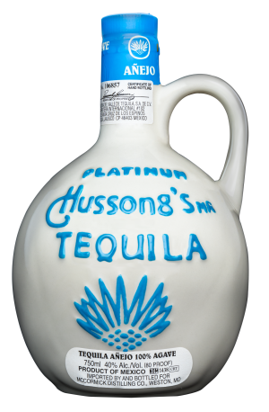 Hussong's Mr Platinum Anejo Tequila 750ml