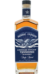 Jesse James America's Outlaw Single Barrel Tennessee Whiskey 750ml