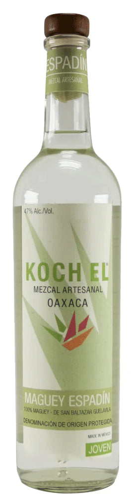 Koch El Mezcal Artesanal San Baltazar Espadin Mezcal 750ml