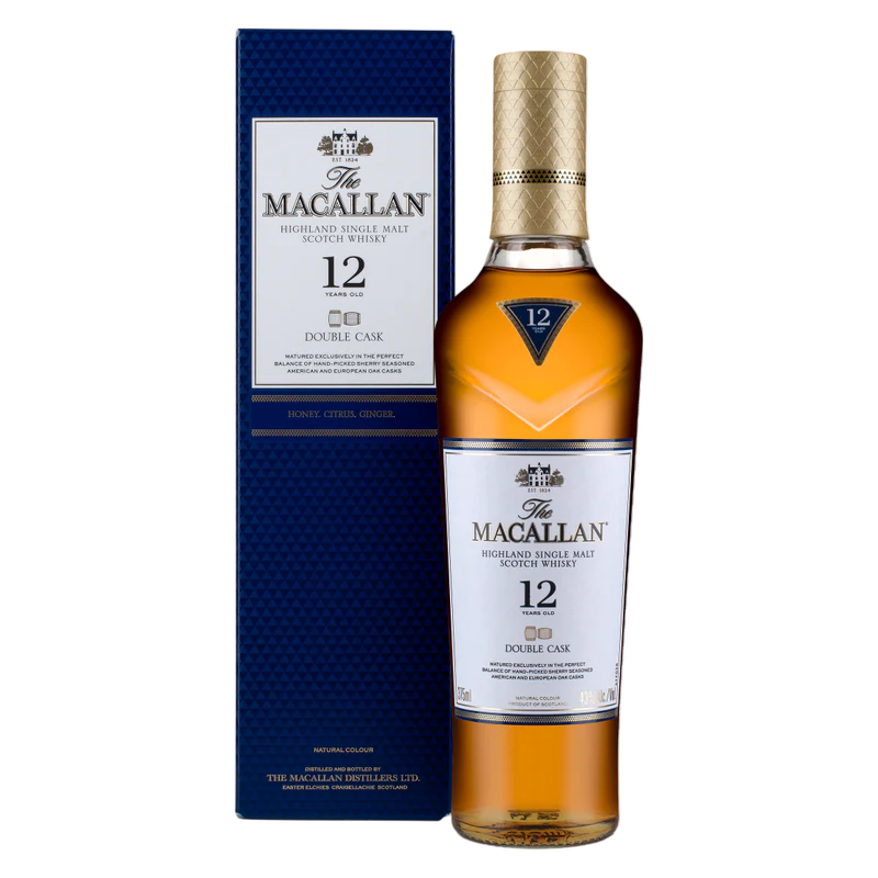 Macallan 12 Year Double Cask Single Malt Scotch Whisky 375ml