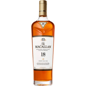 Macallan 18 Year Old Sherry Oak Single Malt Scotch Whisky 750ml