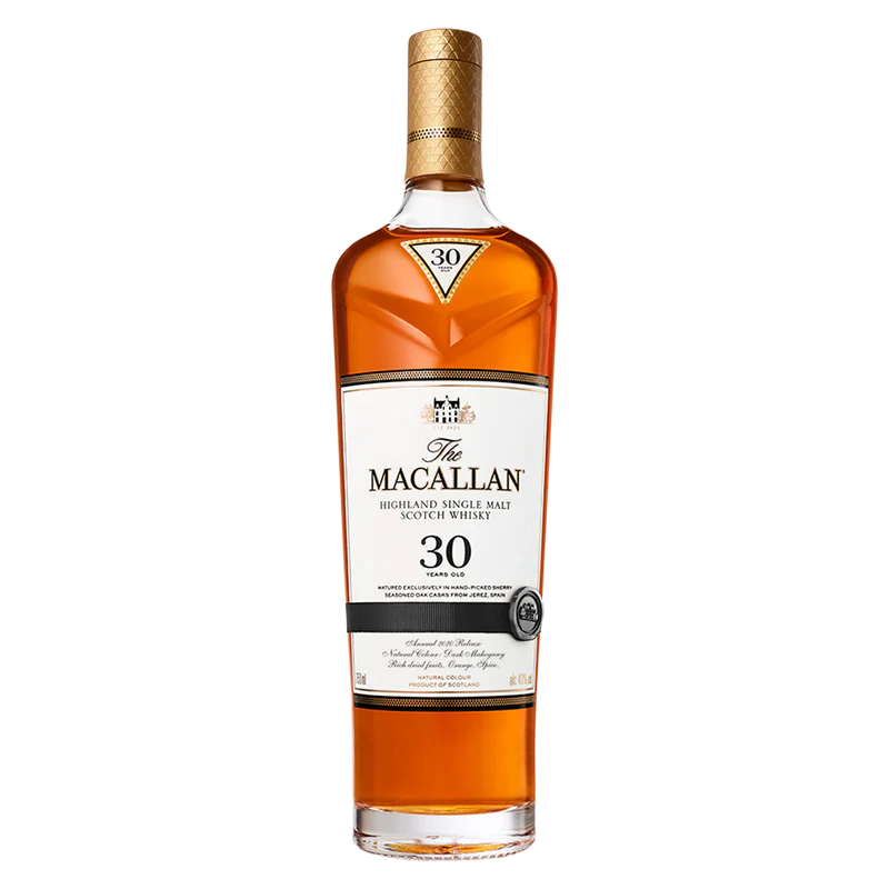 Macallan Sherry Oak 30 Year Old Single Malt Scotch Whisky 750ml