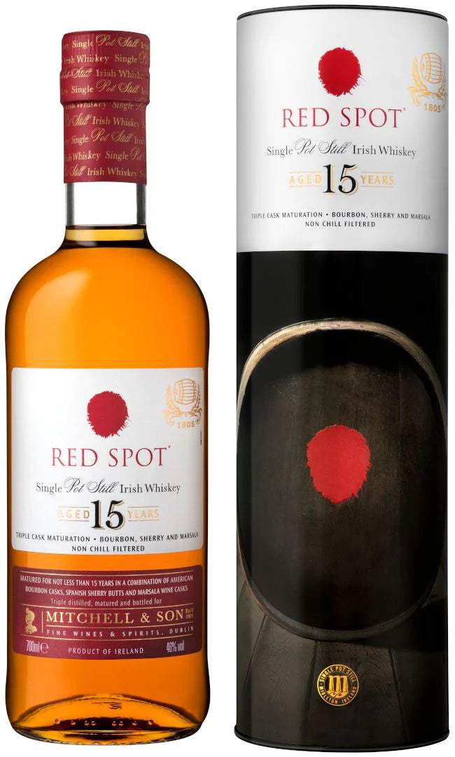 Mitchell & Son Red Spot 15 Year Old Single Pot Still Irish Whiskey 750ml