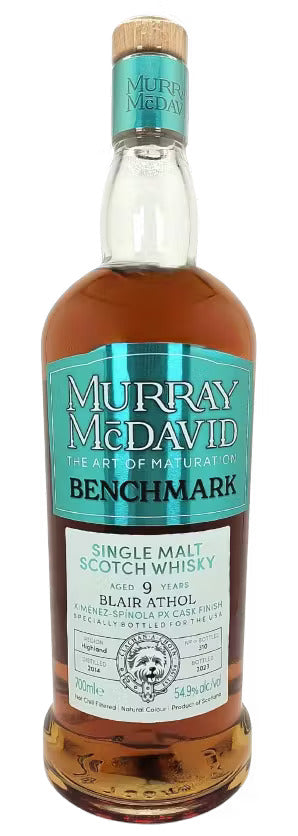 Murray McDavid Benchmark Blair Athol 9 Year Old Single Malt Scotch Whisky 700ml