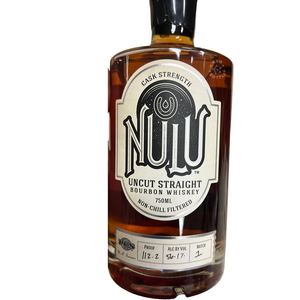 Nulu Uncut Straight Bourbon Whiskey 750ml