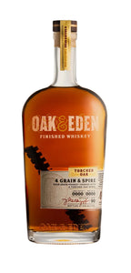 Oak & Eden 4 Grain & Spire Torched Oak Whiskey 750ml