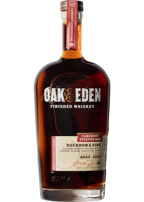 Oak & Eden Cabernet Steeped Bourbon & Vine 750ml