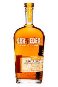 Oak & Eden Wheat & Honey Bourbon Whiskey 750ml