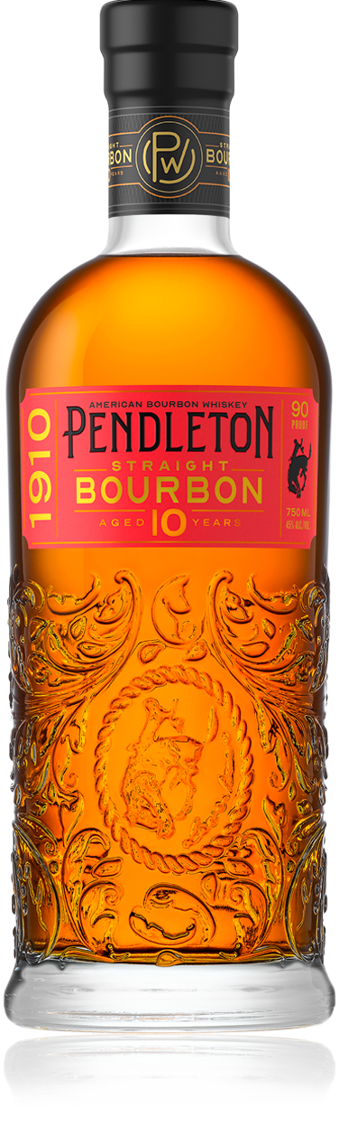 Pendleton 1910 Aged 10 Year Old Straight Bourbon Whisky 750ml