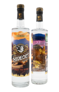 Hideout Vodka National Parks Edition Full Set 3-Pack Bundle