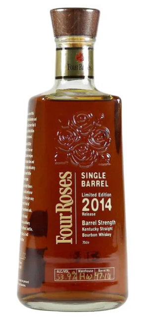 2014 Four Roses Single Barrel Limited Edition Barrel Strength Kentucky Straight Bourbon Whiskey 750ml