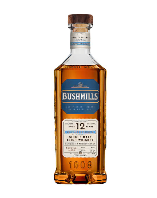 Bushmills The Causeway Collection Tequila Casks 12 Year Old Single Malt Irish Whiskey 750ml