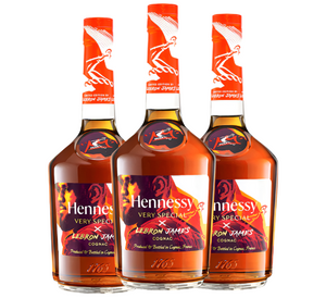 Hennessy V.S. x LeBron James Cognac 750ml - 3 Pack