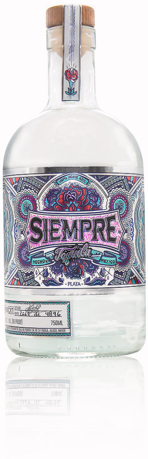 Siempre Plata Tequila 750ml